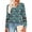 Z-Blue Floral, variant on UVN Fall Blouses for Women Long Sleeve V Neck Tunic Tops Casual Hollow Out Curved Hem Dressy Shirts