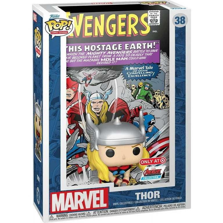 Funko Pop! Comic Book Cover with Case: Marvel - Thor