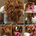 thumbnail image 3 of Moda 16 Piezas Rizador de Pelo Mágico Rodillo de Rizos en Espiral Herramienta de Peinado de Dónut Accesorios, 3 of 5