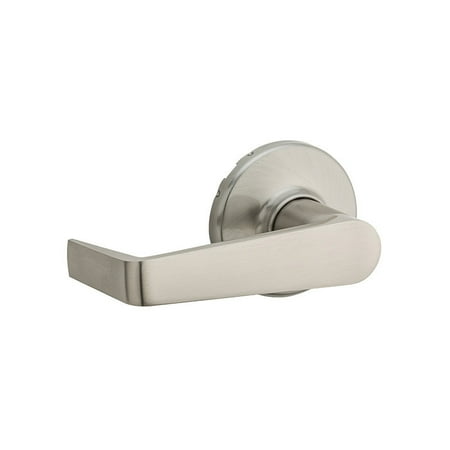 Satin Nickel Residential Single Kwikset 788KNL-15 Kingston Residential Light Commercial Grade 2 Single Dummy Lever, Satin Nickel ()