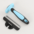 thumbnail image 1 of Cat Hair Removal Comb Float Hair Removal Slicker Brush For Dog And Cat Grooming Tool, 1 of 6