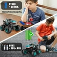 thumbnail image 6 of VKFVKF RC Monster Truck Toys, Remote Control Cars for Kids, 1:20 Dinosaur RC Cars with Light & Music,Stunt, 360° Spin, Walk Upright, 6 of 7