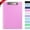 01#Pink, variant on Bxaolu Plastic Clipboards, A4 Clip Board 8.5x11 for Home Office, Size 9" x 12.5" with Low Profile Clip, Office Supply, Light Blue