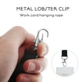 thumbnail image 2 of 10pcs Neck Lanyards ID Badge Holder Lanyards Nylon Card Lanyards Key Lanyard, 2 of 8