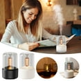 thumbnail image 7 of PureCasa Household Aroma Diffusers with Colorful Lights, 120ml Compact Mute USB Desktop Aromatherapy Oil Diffuser, Quiet Portable Humidifiers for Bedroom Office, 1PC, White, 4"x3.7"x3.7", 7 of 7