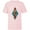 Soft Pink, variant on Marvel The Marvels Photon Captain Marvel Ms. Marvel Diamond - Short Sleeve T-Shirt for Kids - Customized-White
