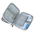 thumbnail image 4 of Crochet Hooks Set,Delaman 72Pcs Crochet Hooks Knitting Needles Tools Kits Set Soft Grip Storage Case Accessory, 4 of 8