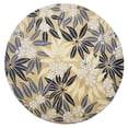 thumbnail image 3 of Rugsotic Carpets Hand Tufted Wool Eco-Friendly Area Rugs - 8'x8', Round, Gold, Modern Contemporary Design, High Pile Handmade Anti Skid Rugs for Living Room, Bed Room (K00651), 3 of 6