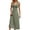 GN1-Dress, variant on Maxi Dresses for Women Solid Color Sleeveless V Neck Waist Flowy Pleated Skirt Party Evening Dress Black L