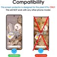 thumbnail image 2 of (3+1 Pack) amFilm tempered glass screen protector & camera lens protector for Google Pixel 8 Pro, Ultrasonic Fingerprint Compatible, with Easy Installation Frame, Anti Scratch, Bubbles-Free, 2 of 7