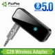 thumbnail image 2 of Receptor y transmisor Bluetooth 5.0 2 en 1 C28 Adaptador inalámbrico Jack de 3,5 mm para coche Receptor de audio y música Auriculares auxiliares Manos libres, 2 of 5