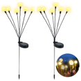 thumbnail image 1 of Luz Solar LED de luciérnaga para jardín, luz Solar para exteriores, luces oscilantes para paisaje de jardín, lámpara de Navidad, decoración de patio, 1 of 4