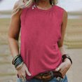 thumbnail image 2 of Women's Sleeveless Casual T-Shirt Soft Comfortable Stretch Fit Summer Tank Top Blouse for Everyday Wear, 2 of 2