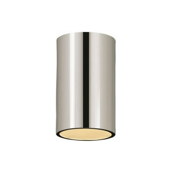 1 Light Flush Mount-Chrome Finish-Chrome Shade Color Bailey Street Home 372-Bel-4529382