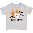 thumbnail image 3 of Inktastic 1st Birthday with Ghost and Bats Halloween Boys or Girls Toddler T-Shirt, 3 of 5