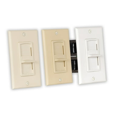 Rockville VOL7035 White 35w 70v Wall Volume Control Zone Controller Box ...