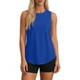 thumbnail image 3 of Sentmoon Rash Guard for Women Quick Dry Running Clothes for Women Solid Color Soft Regular Fit UPF 50 Long Sleeve Women for Golf and Athletic Training XXL, 3 of 9