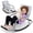 Grey, variant on Special Supplies Sensory Rocking Chair for Kids – Calming Kids Rocker for Balance & Stability – Comfortable Floor Chair for Playroom, Bedroom, Nursery (Blue)