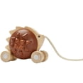 thumbnail image 1 of PlanToys Pull Along Erizo - café (5274), 1 of 4