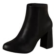 thumbnail image 1 of Botin Para Mujer CASTALIA 246-68 Negro Cierre interno, 1 of 3