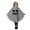 yue866-02-Grey, variant on KHONTS Ghost Face Poncho for Toddler Kids Hooded Cloak Halloween Performance Clothes Spooky Capes 05-White XS