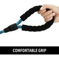 thumbnail image 4 of Heavy Duty Rope Dog Leash, 5 FT Nylon Pet Leash, Soft Padded Handle Thick Lead Leash for Large Medium Dogs Small Puppy Light Blue, 4 of 6