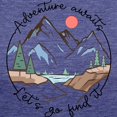 thumbnail image 3 of CafePress - Adventure Awaits Let'S Go Find It T Shirt - Womens Tri-blend T-Shirt, 3 of 4