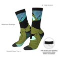 thumbnail image 5 of Lsque Scooby-Doo Printed Men's Crew Socks, Soft Durable Breathable Moisture-Wicking with Odor Control Cotton socks, 5 of 7