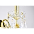 thumbnail image 6 of Elegant Lighting St. Francis 15" 2 Light Royal Crystal Wall Sconce, 6 of 6