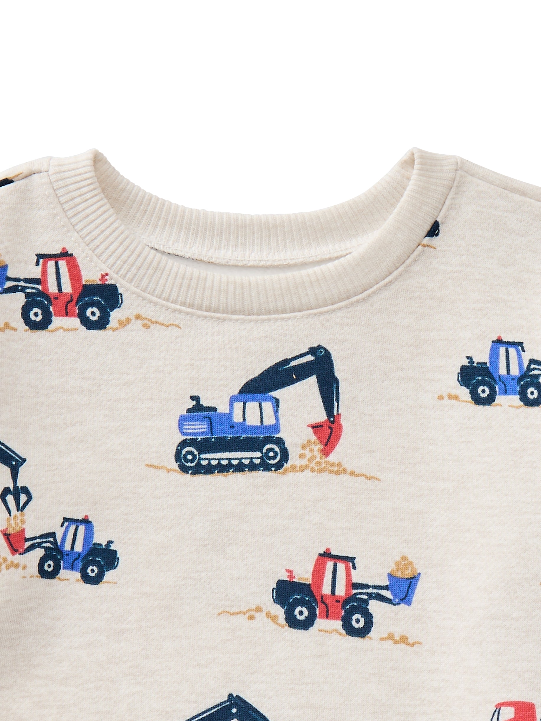 Garanimals Toddler Boy Printed Fleece Sweatshirt, Sizes 2T-5T