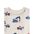 thumbnail image 2 of Garanimals Toddler Boy Printed Fleece Sweatshirt, Sizes 2T-5T, 2 of 3