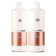 thumbnail image 2 of Wella FUSION PLEX Intense Repair Shampoo & Conditioner SET (with Sleek Steel Pin Tail Comb) - 33.8 oz / 1 Liter - LARGE DUO Kit, 2 of 2