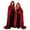 C-Brick Red70, variant on DHFJKG Unisex Adults Hooded Cloak Velvet Cape For Halloween Party
