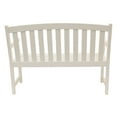 thumbnail image 2 of Décor Therapy FR8588 Banc d'Extérieur, Blanc, 2 of 4