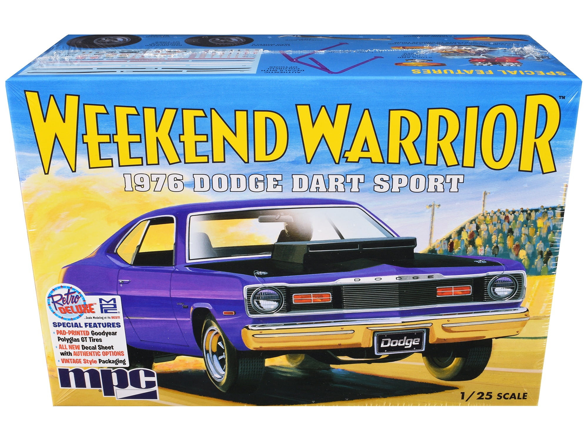 MPC 1970 Dodge Coronet Super Bee 1/25 Scale Model Car for