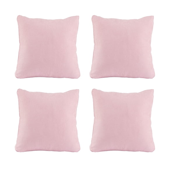 Set 4 Cojines Decorativos Cuadrados Grandes DICASA  Zita