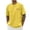 Yellow, variant on Mens Polo Print Short Sleeve Crew Neck Comfort School Outfits for Teachers,Pink,S