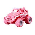 thumbnail image 1 of Coche De Juguete Teledirigido Recargable Camión Todoterreno Rosa, 1 of 5