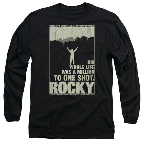 Rocky - Silhouette - Long Sleeve Shirt - Large