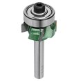 thumbnail image 2 of R1/R2/R3 Woodworking Milling Cutter 4 Teeth Trimming Cutter Edge Trimmer Router Bit Tungsten Steel for Trimming After Edge Banding(1/4 R1), 2 of 4