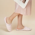 thumbnail image 2 of LMOY Elegant Women's Slippers: Hand-Glued Diamonds, Anti-Slip Sole, House Slippers Home Fashion Pink, 2 of 3