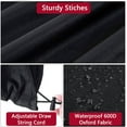 thumbnail image 6 of Patio Umbrella Cover Oxford Cloth:Outdoor Umbrella Cover with Zipper,Durable Umbrella Replacement Covers,Protective Waterproof Cover for 6.2ft to 8.2ft Parasol Umbrella (Black-60.2*11.8in), 6 of 7