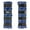 Navy Blue - Single(NB), variant on Equinavia Cool Relief Therapy Ice Leg Wraps for Horses, Gel Pack with Adjustable Straps | 16.5" x 15.5" Single