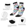 thumbnail image 6 of Bingfone Cactus1 Design Patterned Men'S Women'S Casual Cotton Socks, 6 of 9