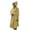 Khaki, variant on Lindreshi Robes for Women with Hood Women's and Men's Household Clothes Flannel Hooded Pajamas Bathrobe Long Pajamas