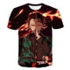 thumbnail image 1 of Camisetas Demon Slayer para bebé (niño o niña), camisetas de manga corta, novedad de verano, camisetas con estampado 3D, disfraces, camisetas de cuello redondo de Anime, ropa 13T Gao Jinjia LED, 1 of 2