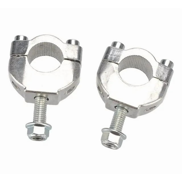 1 Paire de Pinces Universelles pour Guidon de Moto 22mm 7/8 Pouces