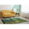 thumbnail image 3 of Nature Rugs, Green Rugs, Easy to Clean Rug, View Rug, Indoor Rugs, Decorative Rug, Farmhouse Rug, Kitchen Rug, Large Rug, Office Decor Rugs, 3.3'x6.5' - 100x200 cm, 3 of 9