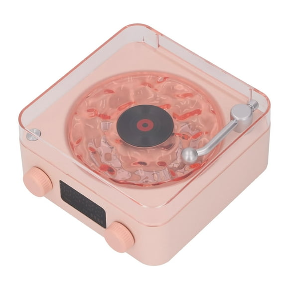 Portable Speaker, 3 Light Effects RGB, Sleep Companion with Dynamic Lights and Nature Sounds, 1500mAh Battery, Stereo Surround Sound, Unique Design