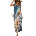 thumbnail image 1 of Daisy Vestido Sin Mangas Vestidos Para Mujer, Vestido Suelto De Verano 2025, 1 of 5